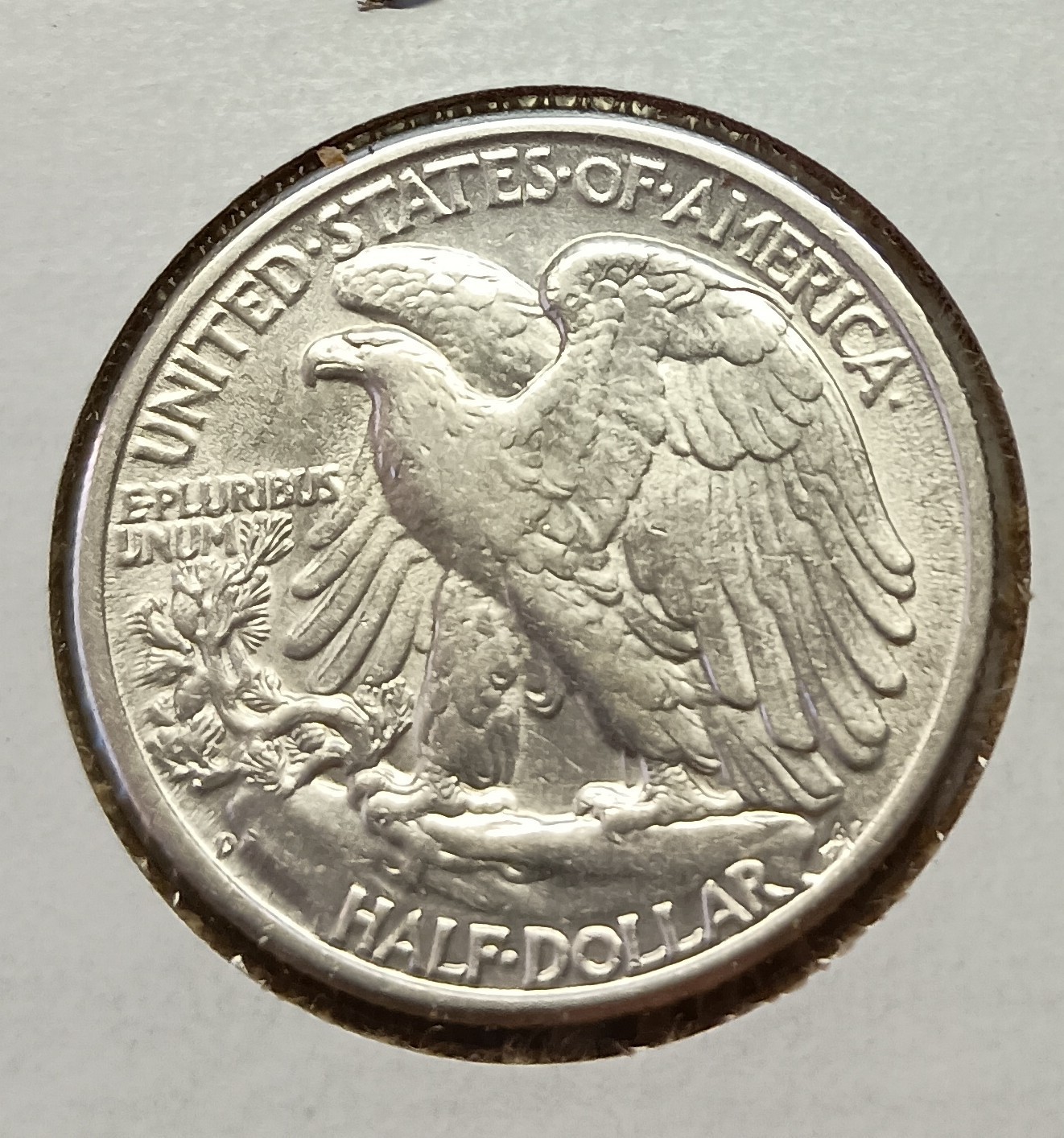 1947-D BU Walking Liberty Half Dollar