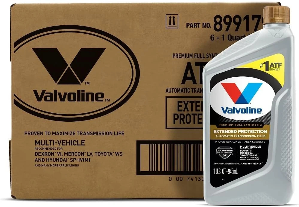 Valvoline Extended Protection Full Synthetic Automatic 1 QT, Case of 6