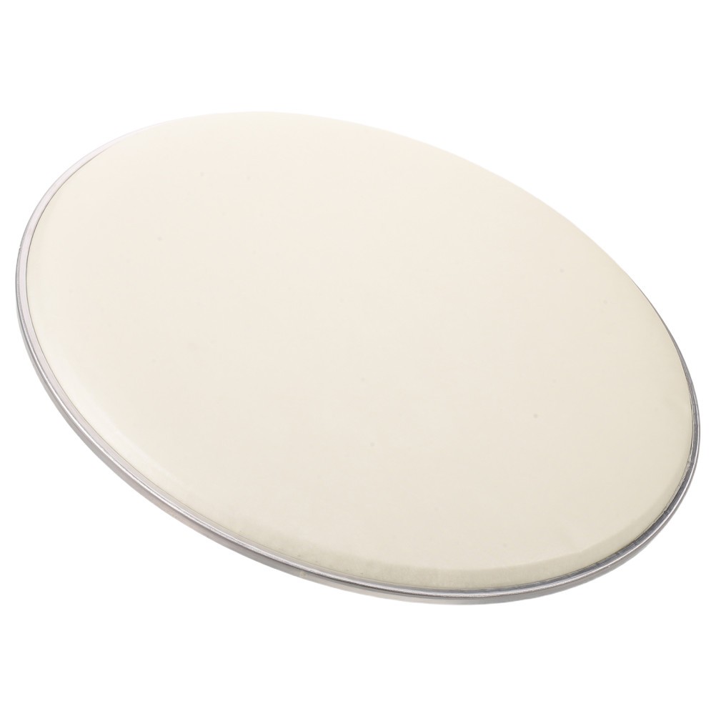 Snare Drum Skin Replacement Durable ABS Light Grey Vintage Sound Drum Head