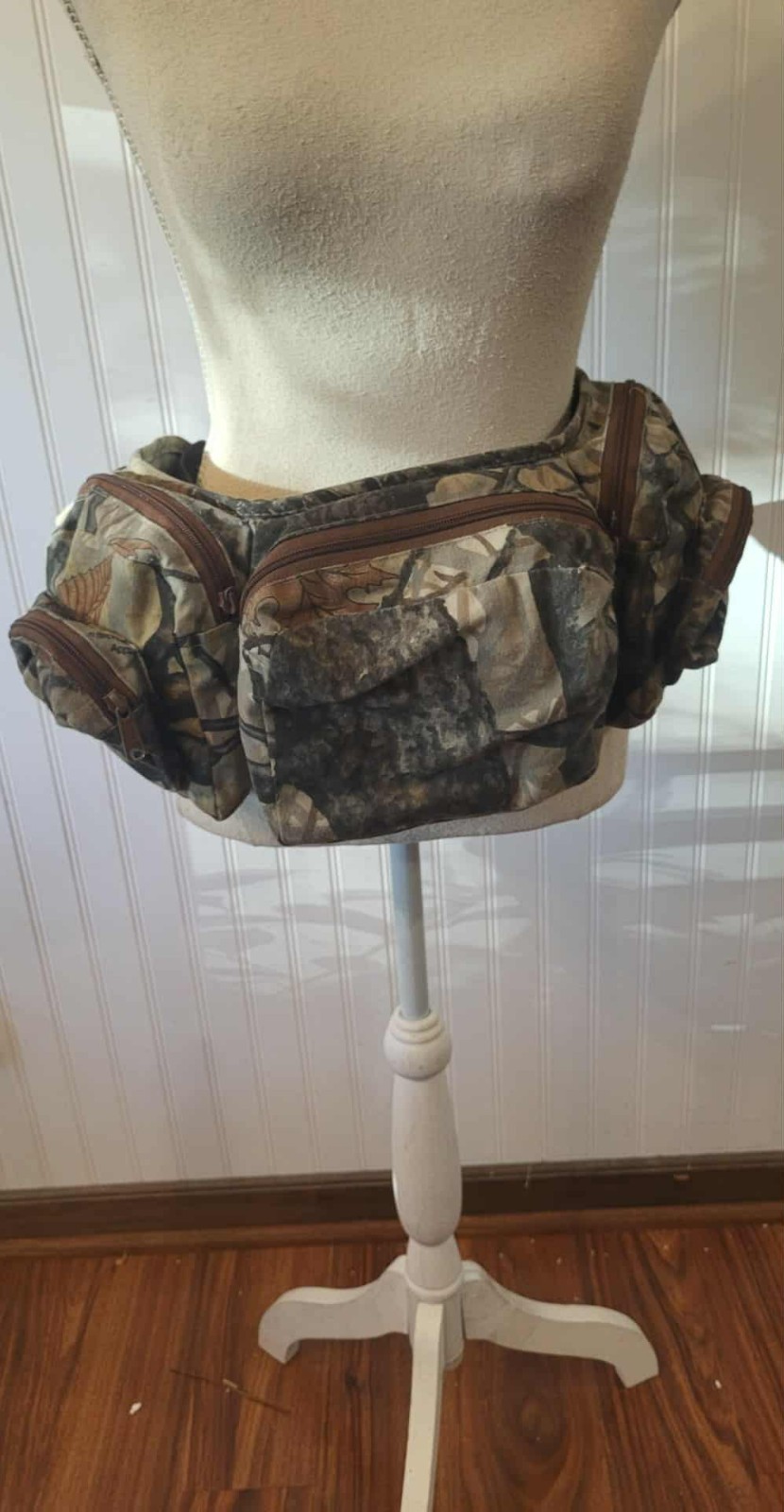 Ideal Camo Hunting Waist Pack 7 Pocket Fanny Bag Adjustable Outdoors