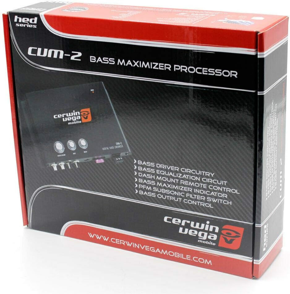 CERWIN VEGA CVM2 Bass Maximizer Processor Amplifier