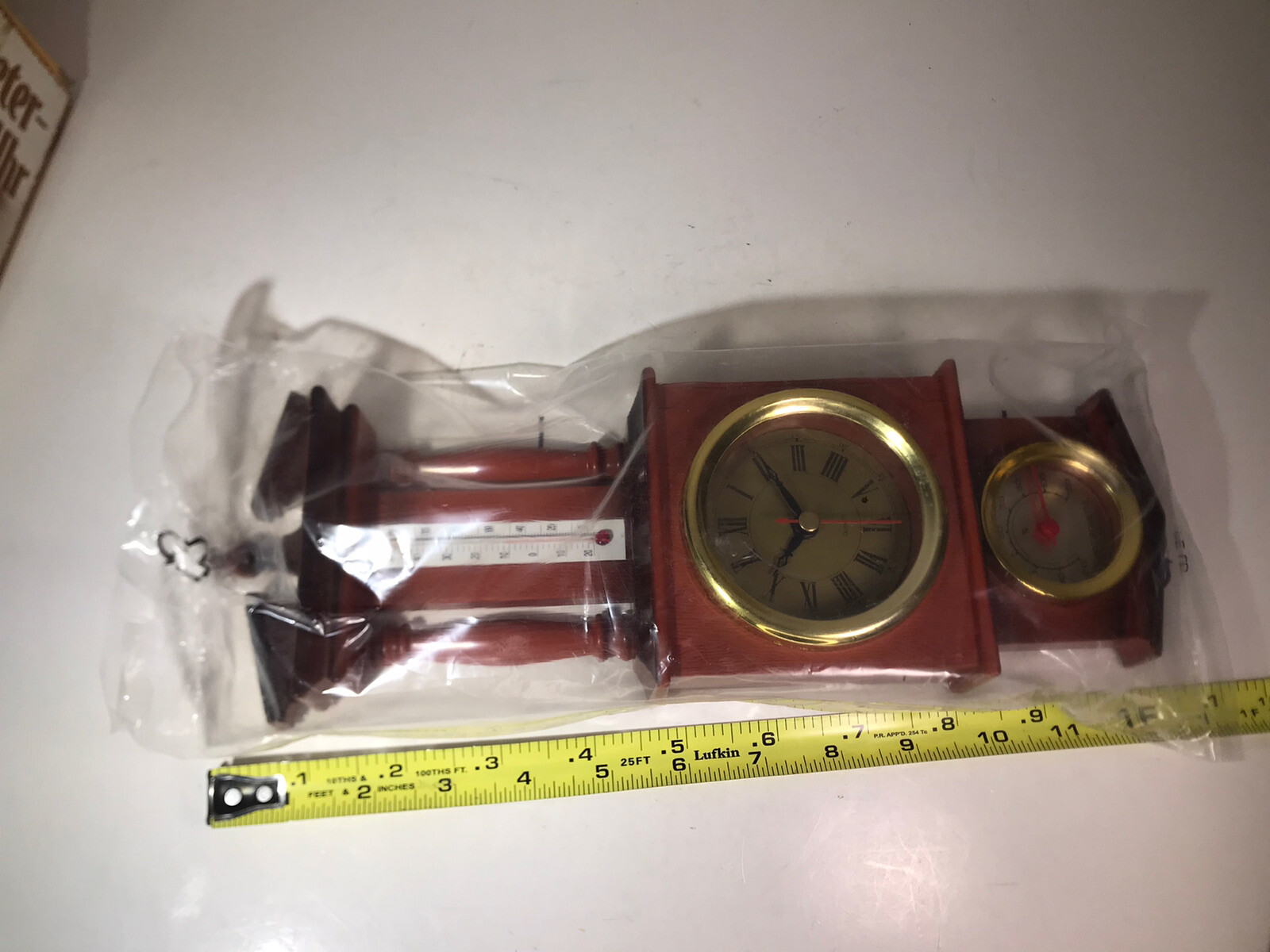 Wall Clock Thermometer Hygrometer Germany NOB