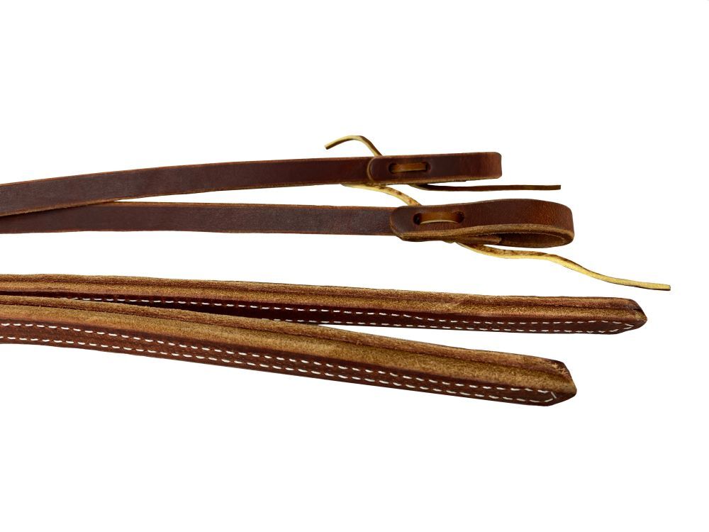 5/8" Harness Leather Weighted Split Reins