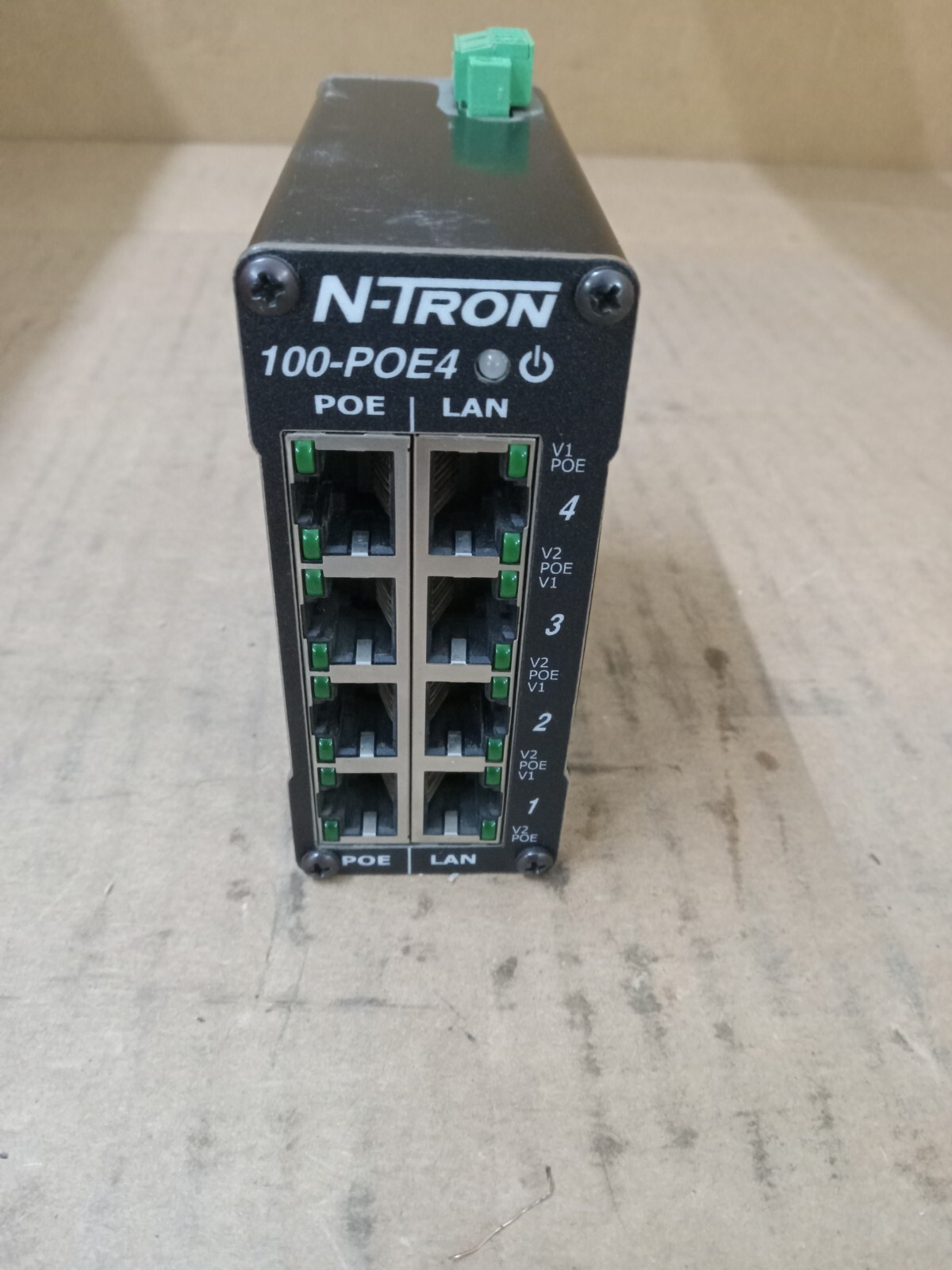 N-TRON 100-P0E4 ETHERNET SWITCH