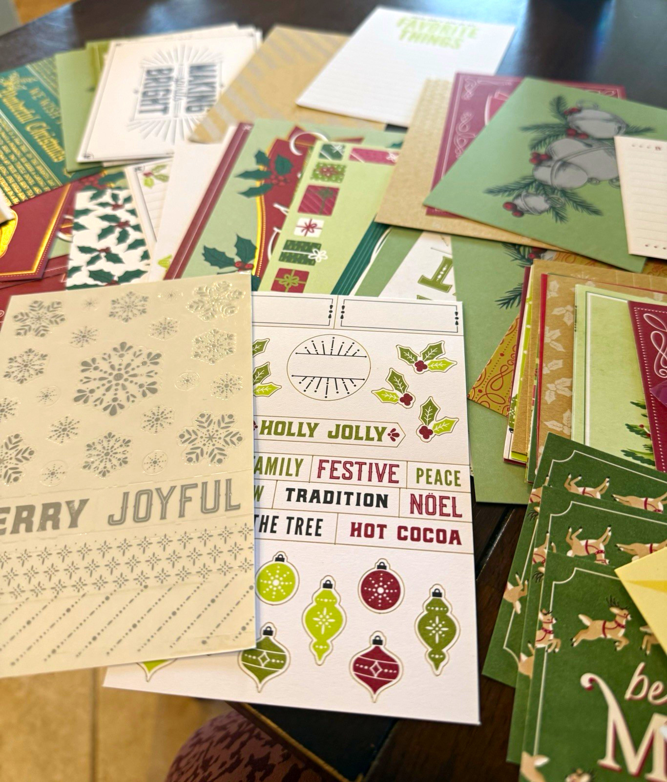 Stampin Up Memories and More Double sided cards for Scrapbook & cards Lg Lot
