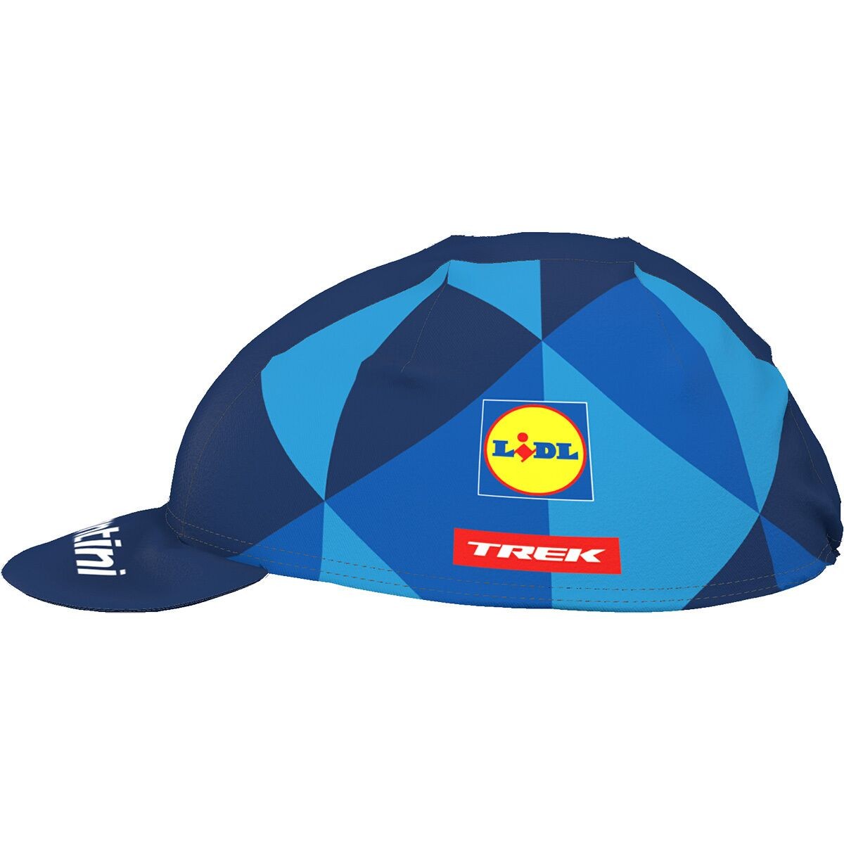 Santini Lidl Trek Cycing Cap Print, One Size