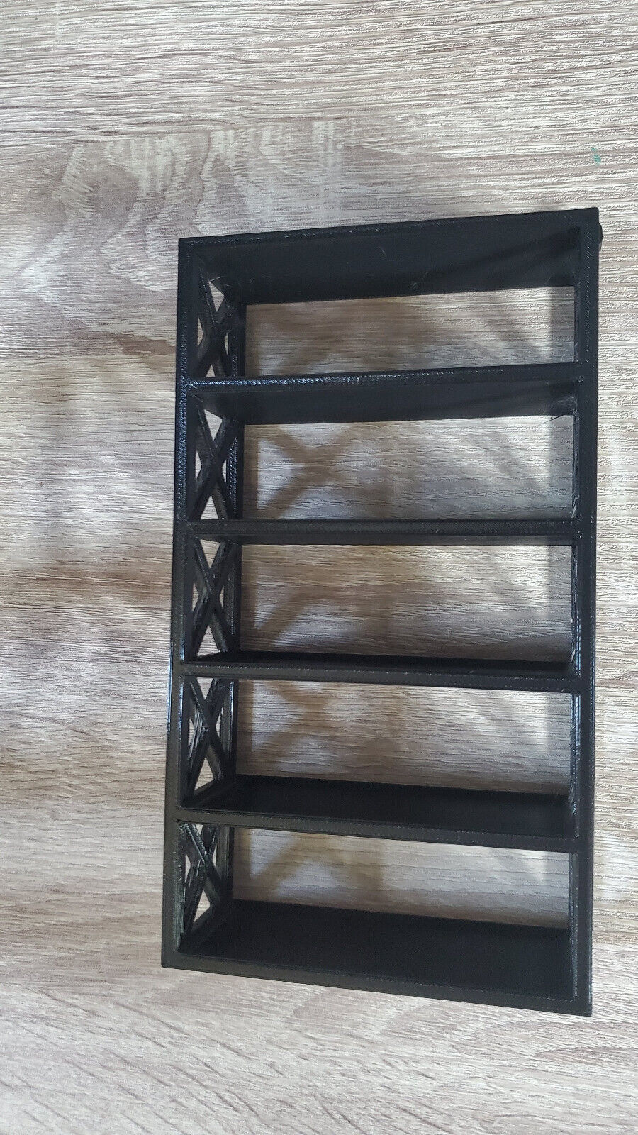 10 Pack - 6 Car Hot Wheels or Matchbox Compatible Wall Mount Display Tower