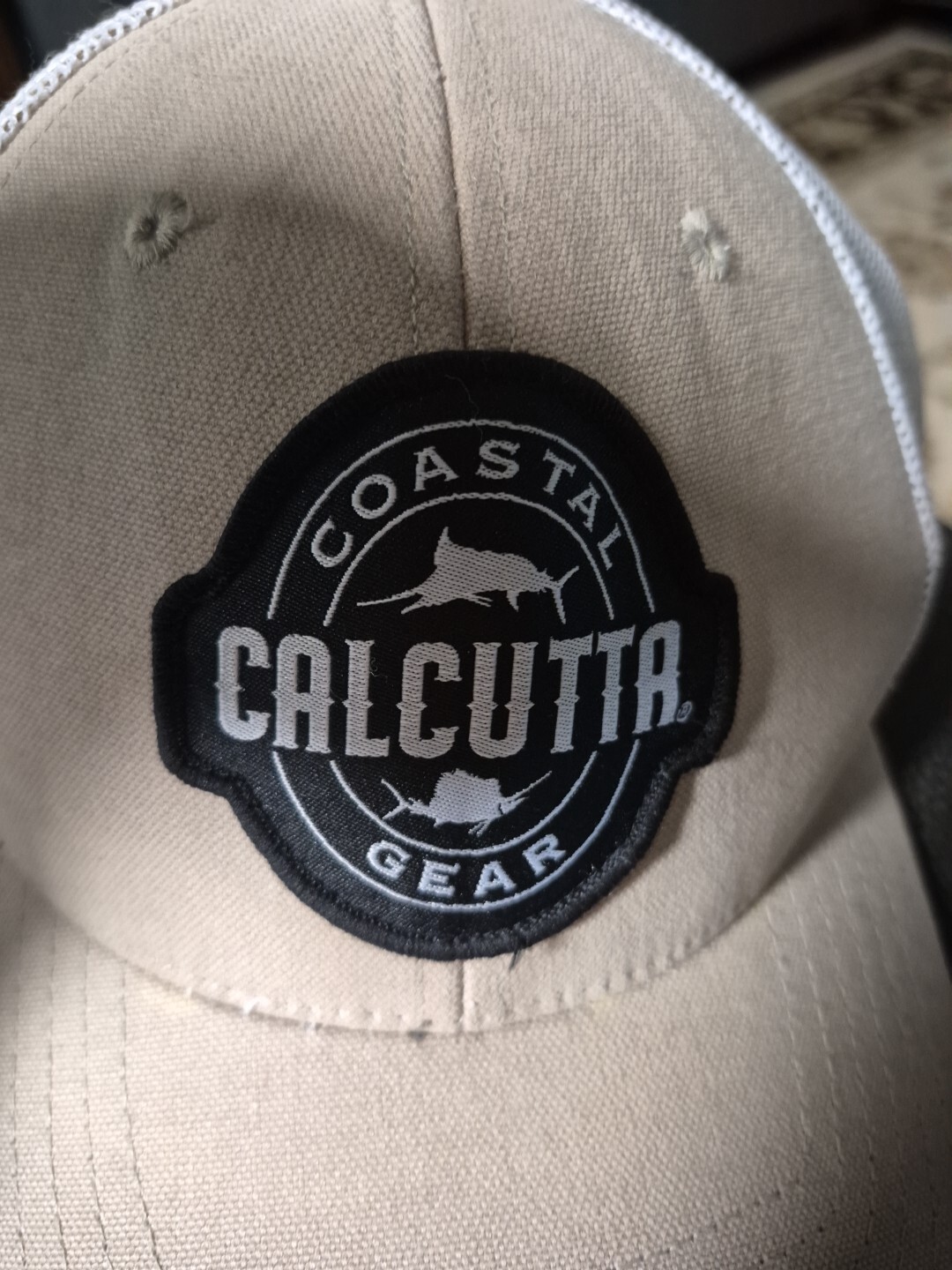 Calcutta Coastal Gear Hat.Tan.Exc. Cond.