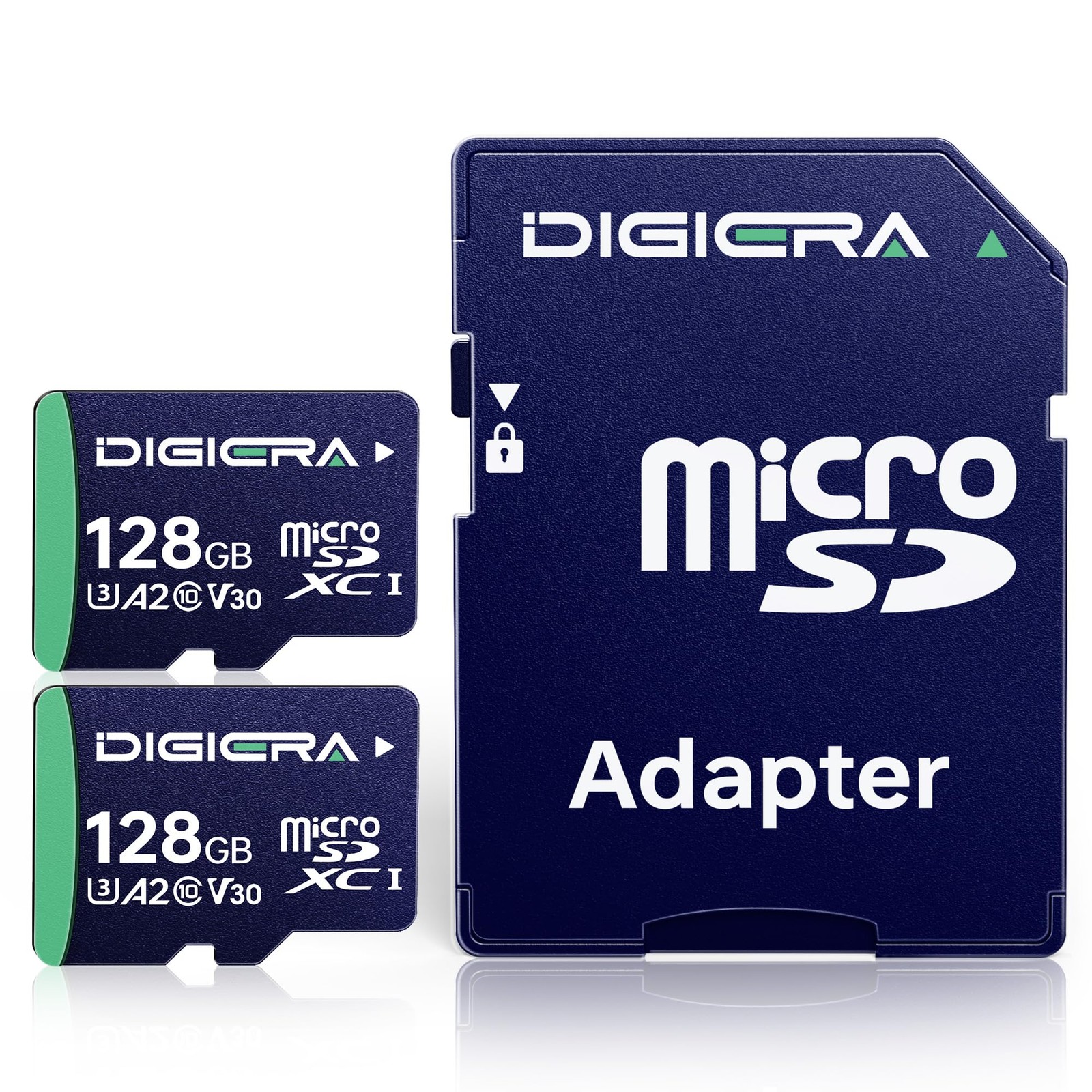 128GB CT100 microSDXC UHS-I Memory Card with Adapter - up to 100MB/s, C10, U3...