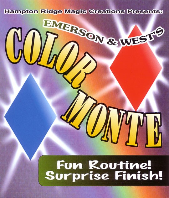 BRANK NEW MAGIC TRICK  - Color Monte