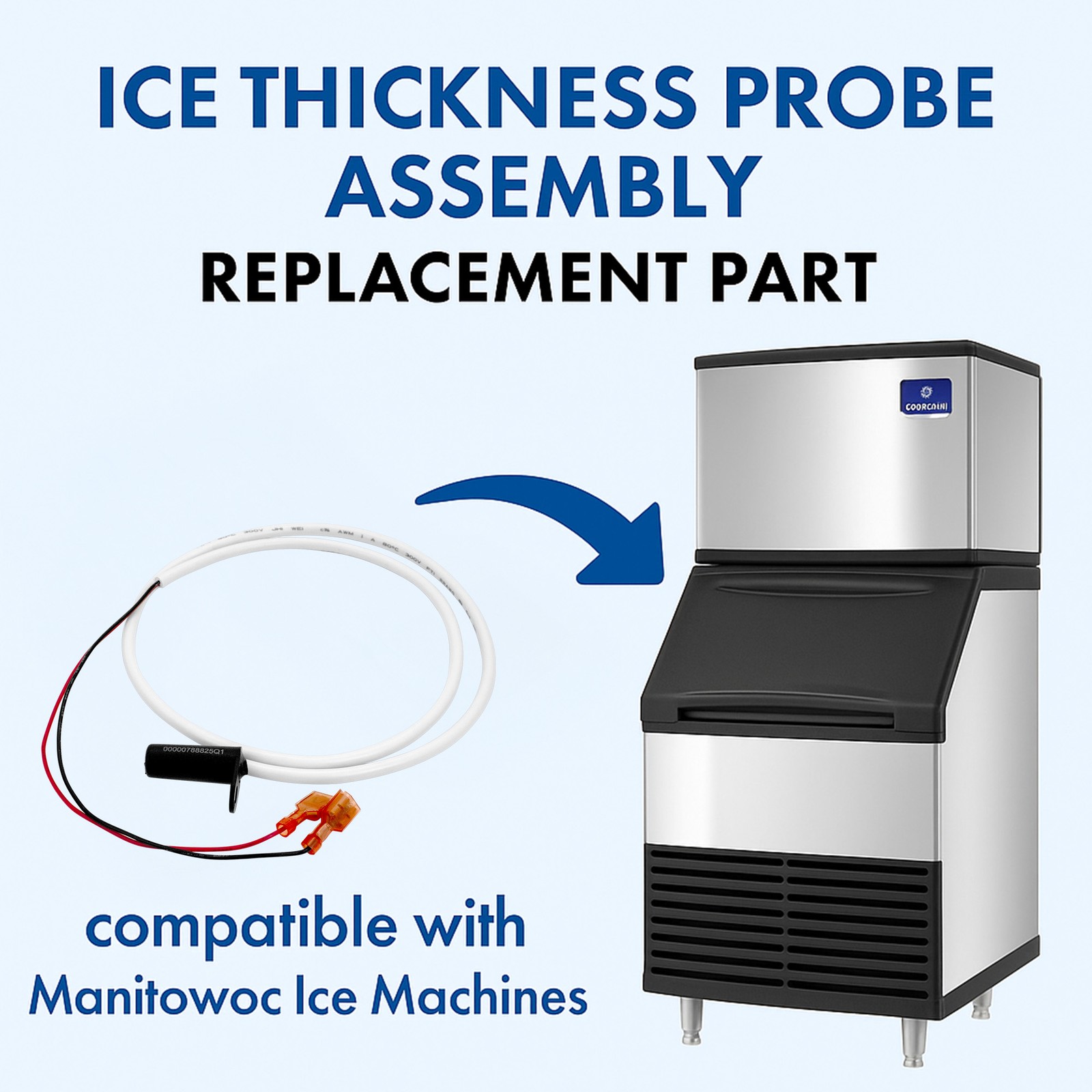IMM Magnetic Bin Switch 2-Pack Replacement for Manitowoc Ice 000001756,