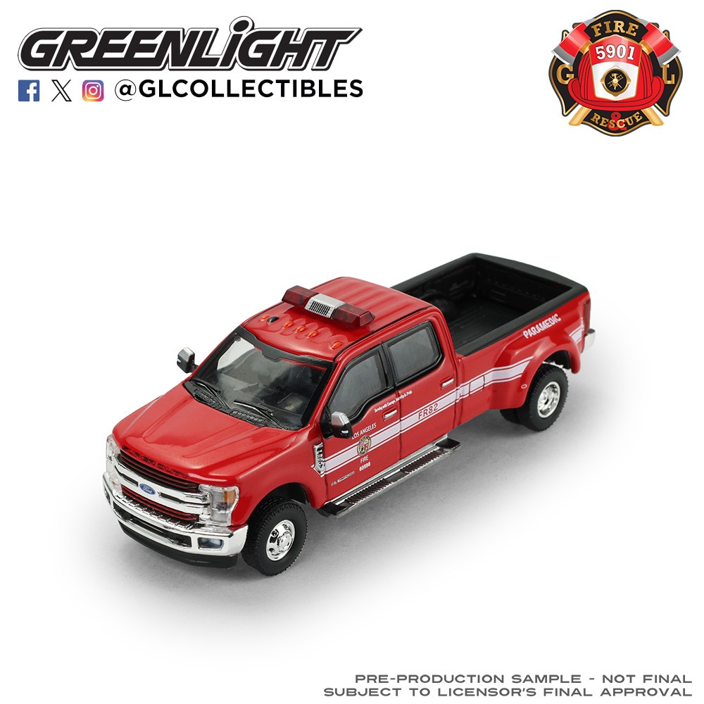 GL Fire & Rescue Series 5 - LAFD - 2018 Ford F-350 Pickup 67070-F