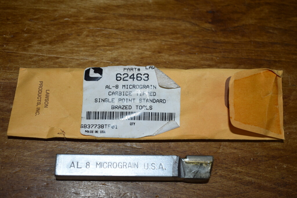 NEW Lawson Products USA 62463 AL-8 Micrograin Carbide Tipped Tool Bit