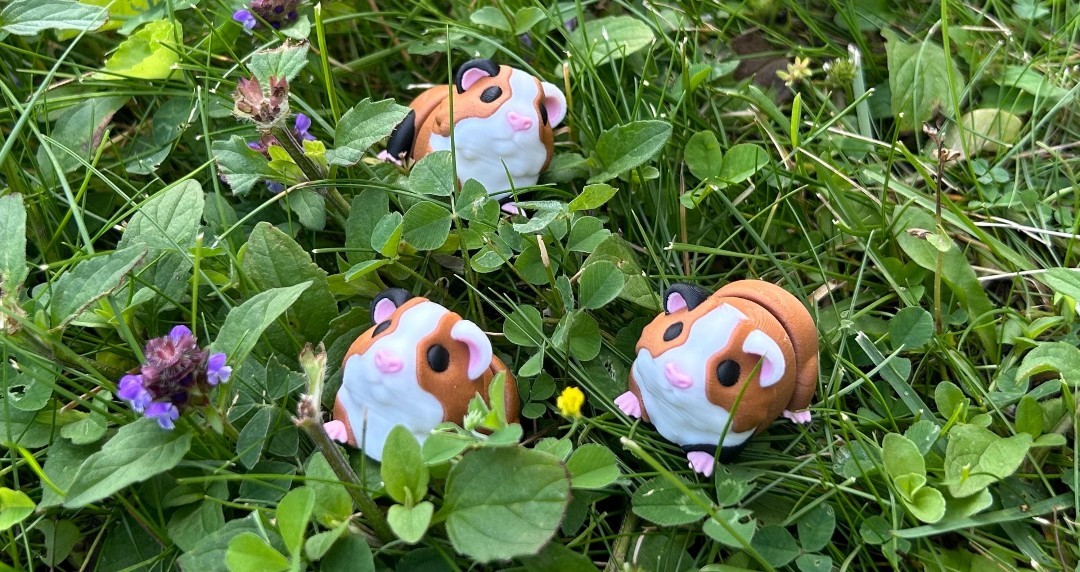 3D Printed Jiggle Pet Guinea Pig