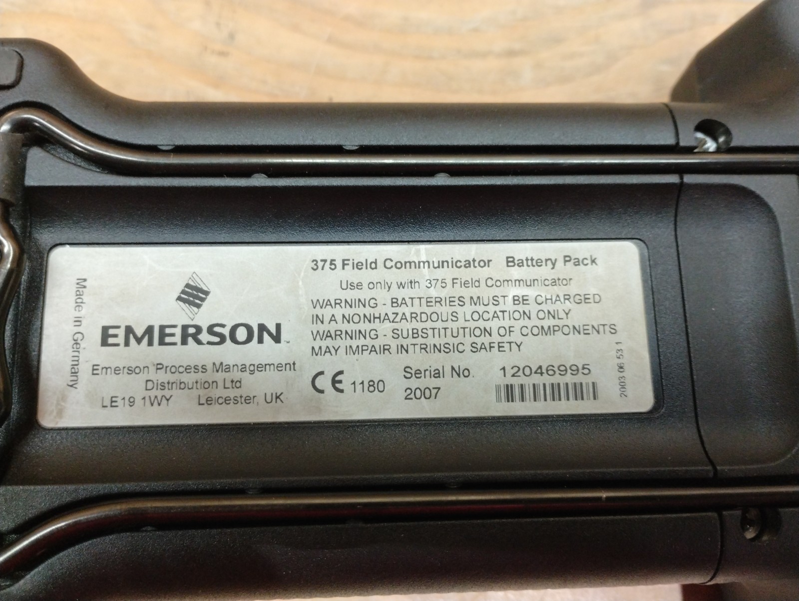 EMERSON HART 375 Field Communicator