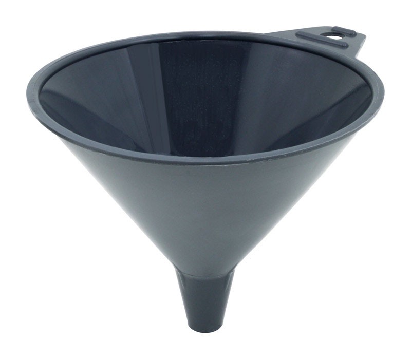 FloTool 05015 Charcoal Polyethylene 1 Pint Capacity Medium Funnel 16 oz.