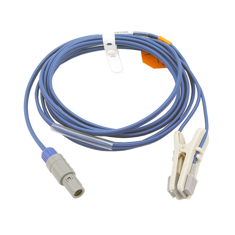 Compatible Mindray PM7000/8000/9000 Veterinary Clip SpO2 Sensor Probe 3m 6pin