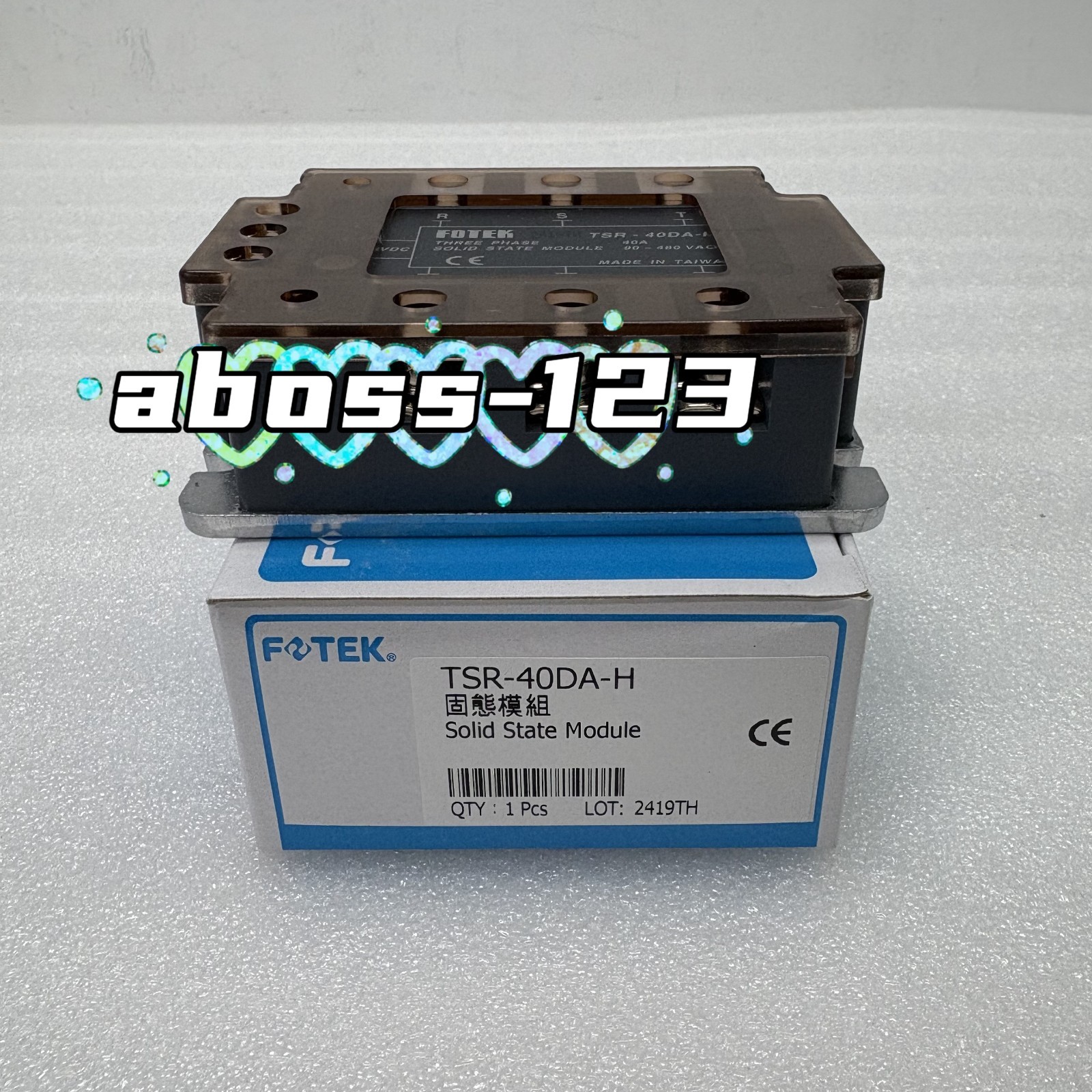 FOTEK TSR-40DA-H Solid state relay#1pcs New In Box
