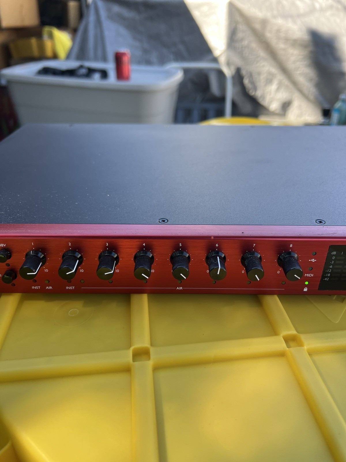 Focusrite Clarett+ 8Pre Rack Mount USB-C Audio Interface