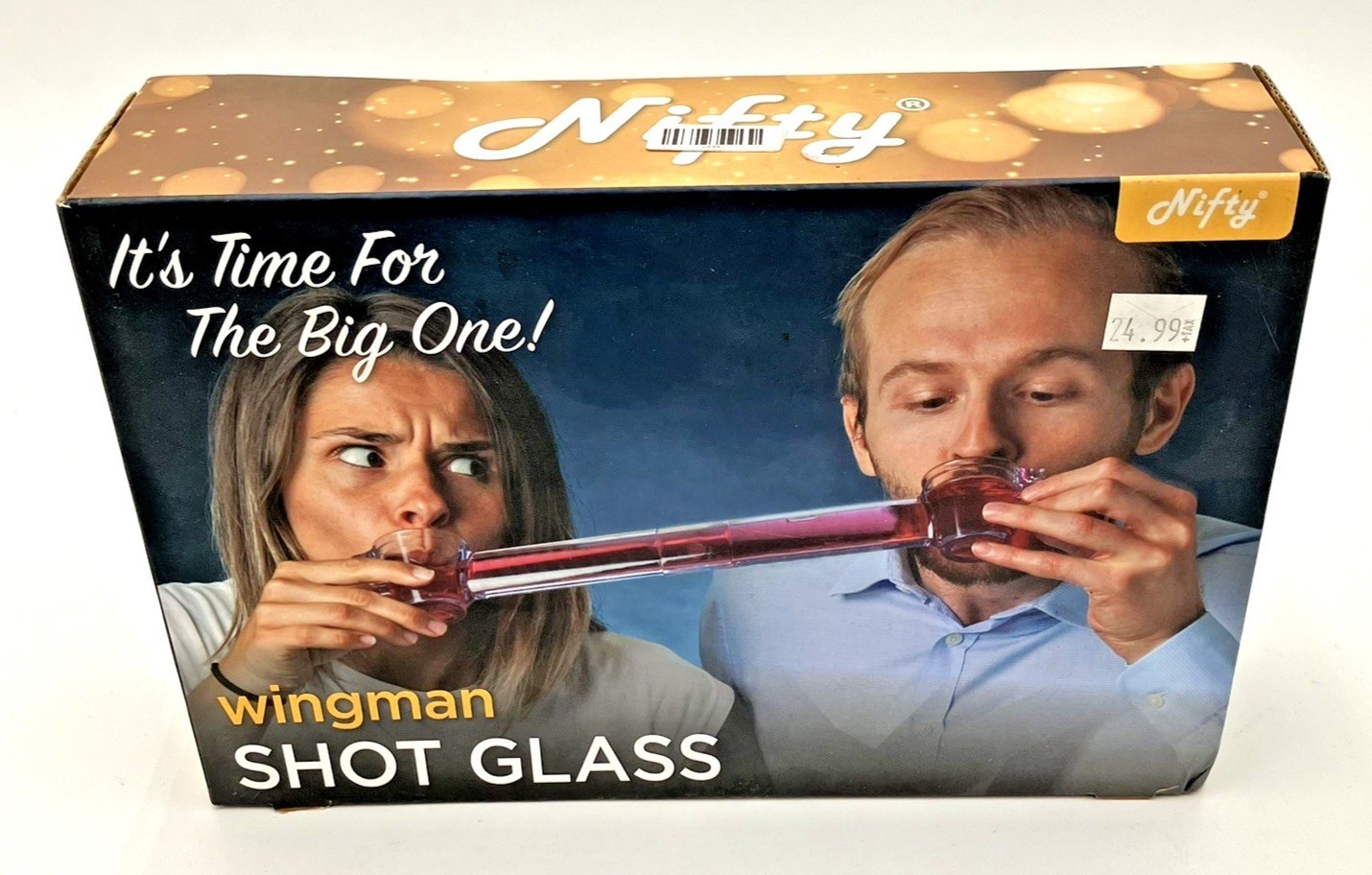 Wingman Shot Glass Party Drinking Bar Adult Game Set College Glasses New In Box