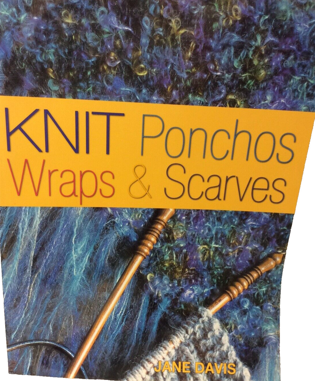 Liquidation Sale.  Knit Ponchos Wraps & Scarves Pattern Book