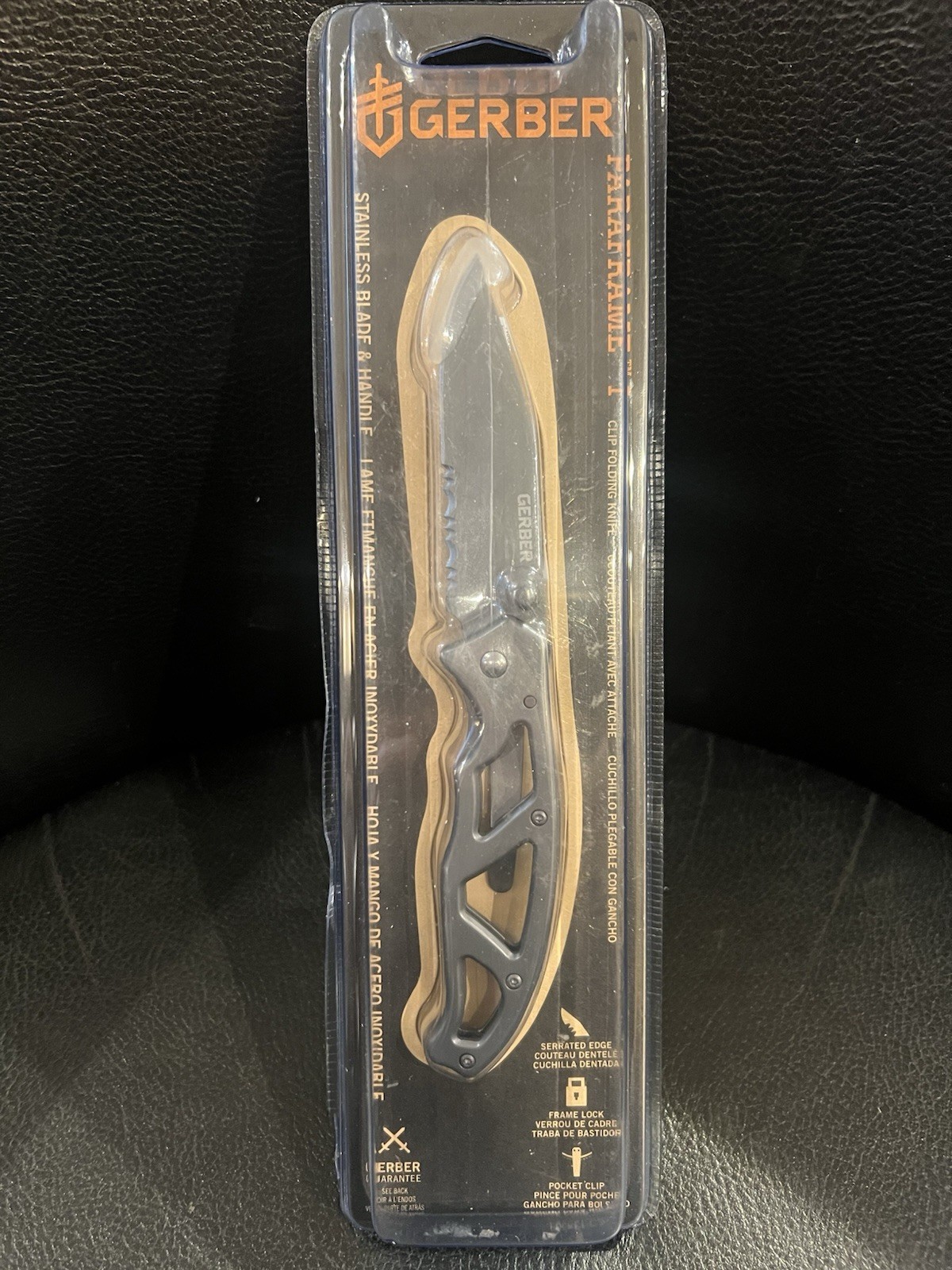 Gerber Paraframe I 2.9" Clip Folding Knife Blade 31-003149 Pocketknife Sealed