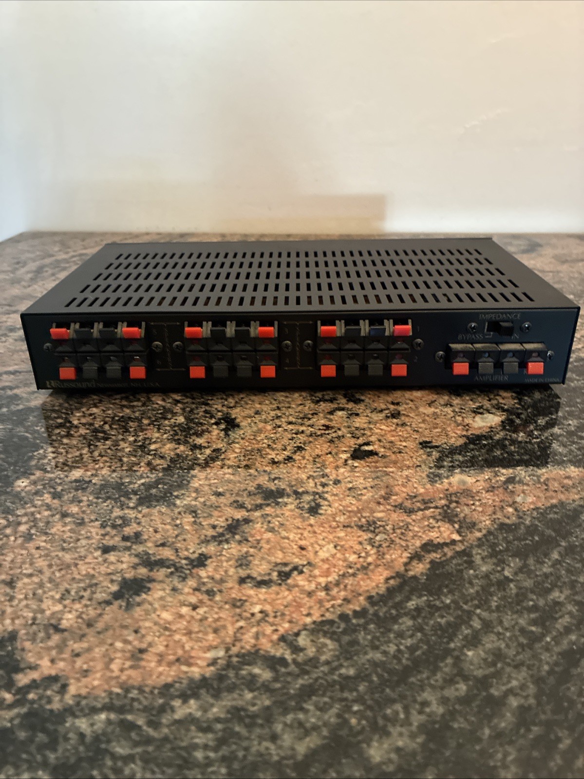Russound SS-6.2 Impedance Matching 6 Pair Speaker Selector