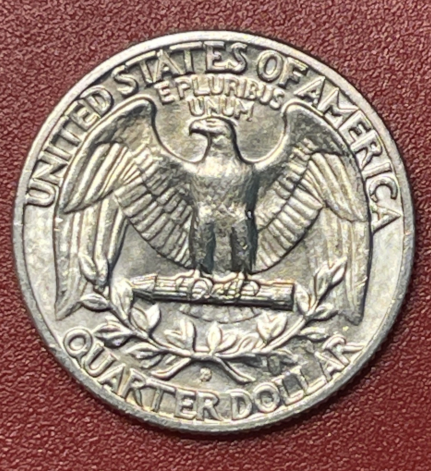 1954 D Washington Silver Quarter, Choice Uncirculated.