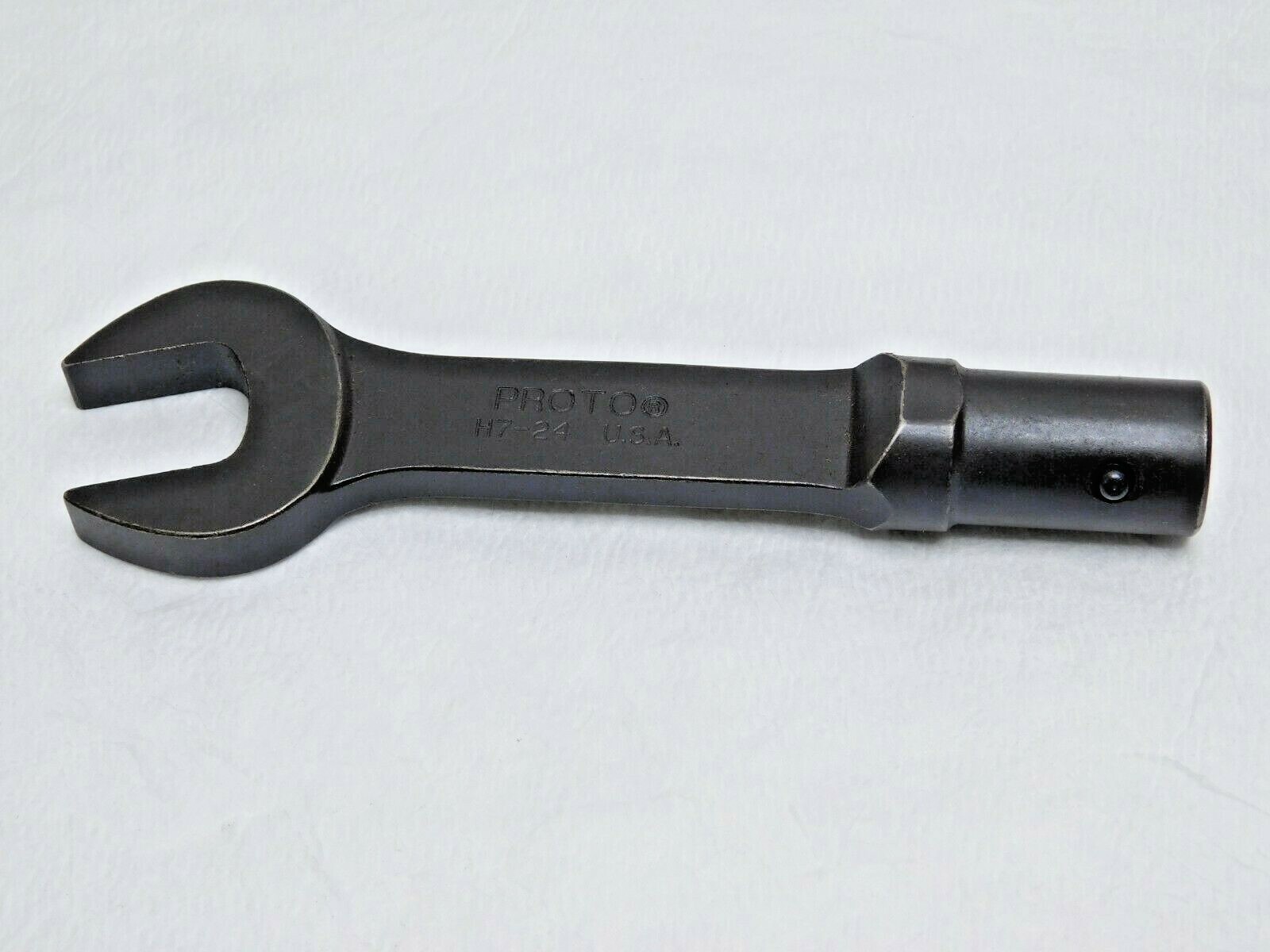 Proto 3/4" Open End Torque Wrench Interchangeable Head 1500 In-Lbs Max JH7-