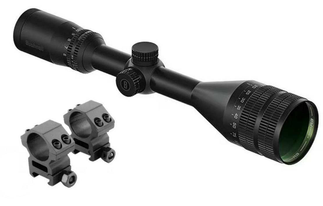Bushnell R3 6-18x50mm SFP  w/ DOA Quick Ballistic Reticle # R3-61850S11  w/Rings