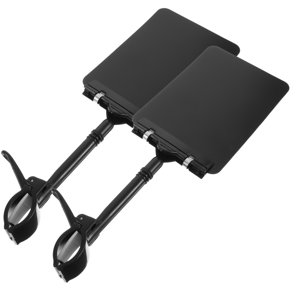 2Pcs Reusable Label Holders Black ABS PVC Price Tag Clips for Retail Displays