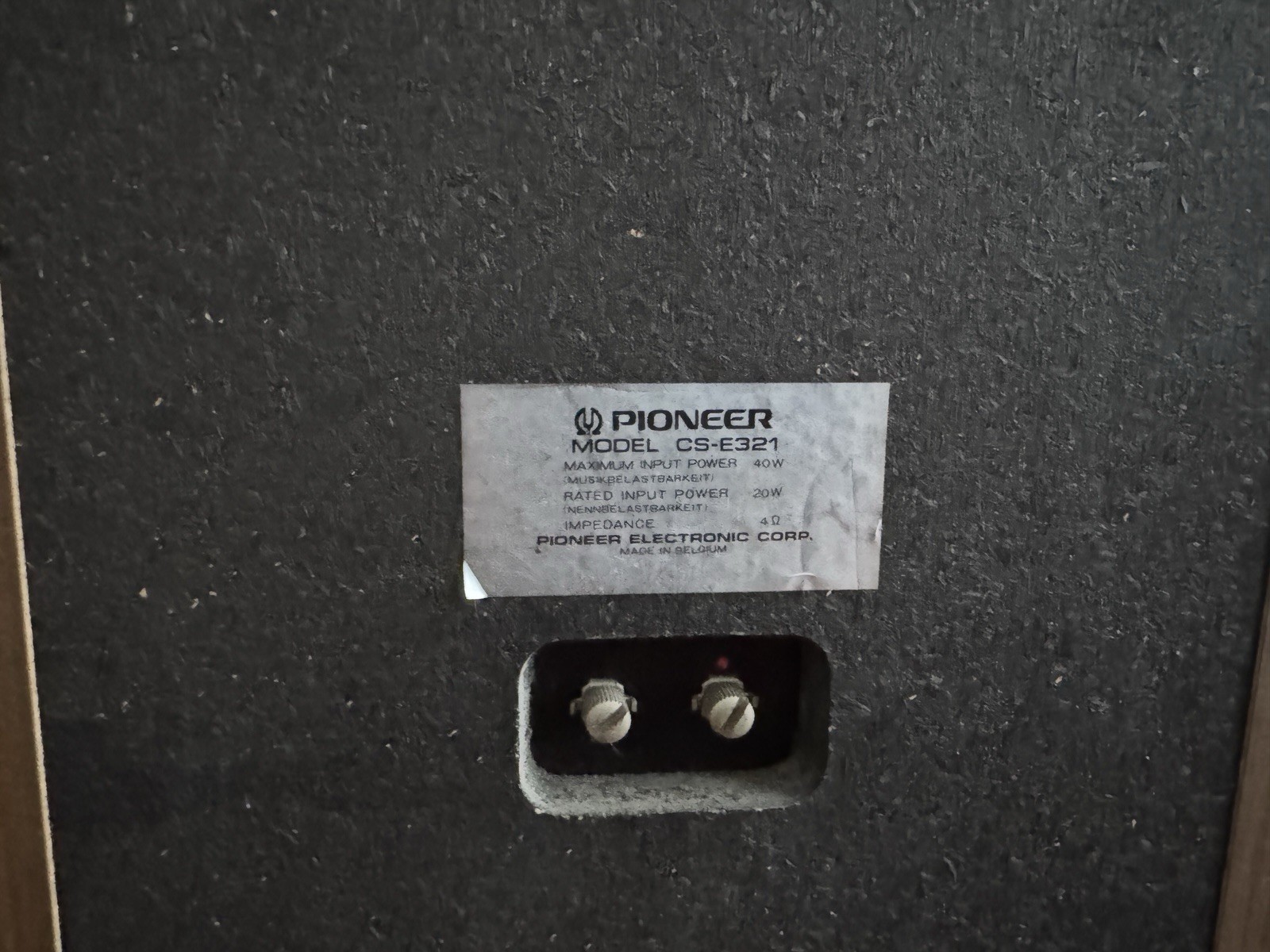 Pioneer CS-E321 Speakers
