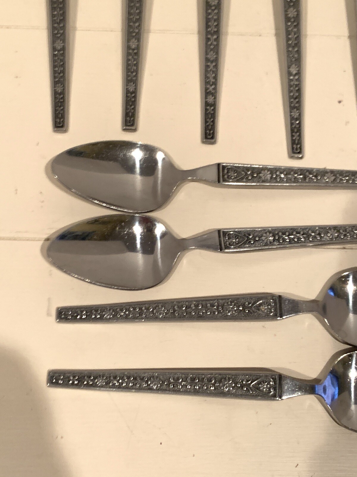 Riviera Flatware Cordova Teaspoons 10 Piece Stainless Steel Japan United Silver