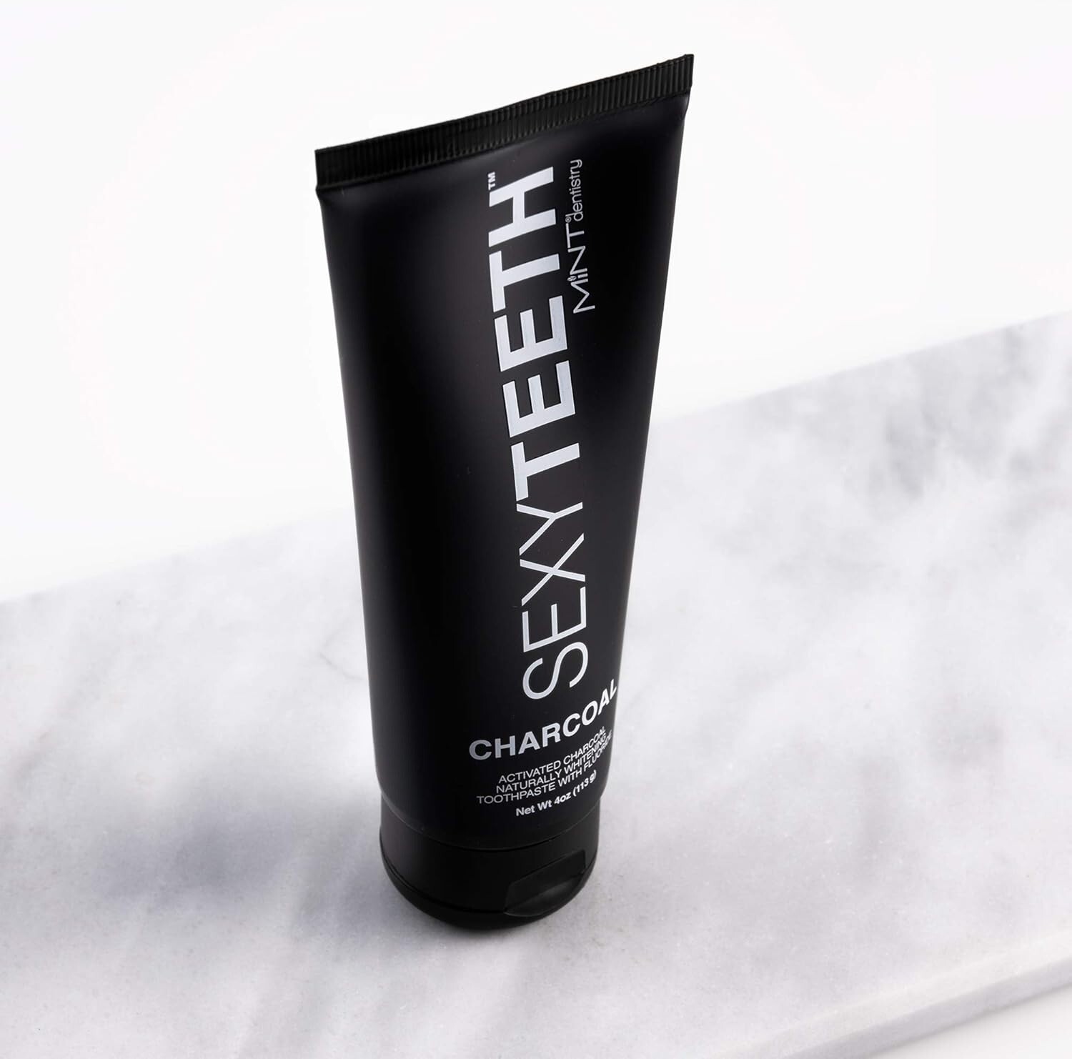 12-Pk SEXYTEETH by MINT Dentistry CHARCOAL Whitening Toothpaste - 4.1 oz