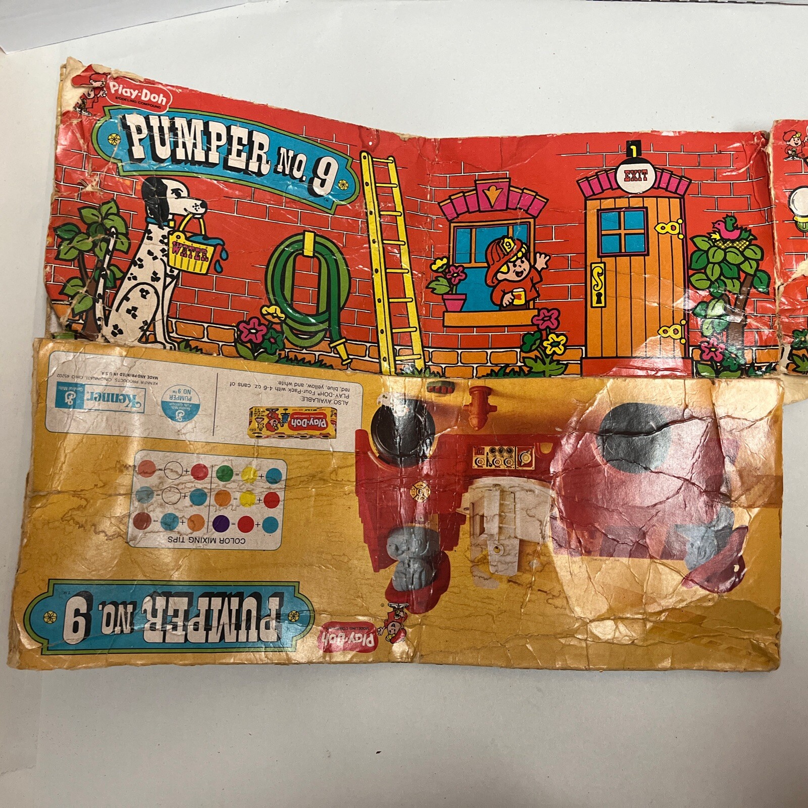 Kenner Play Doh Pumper No. 9 1974 BOX ONLY