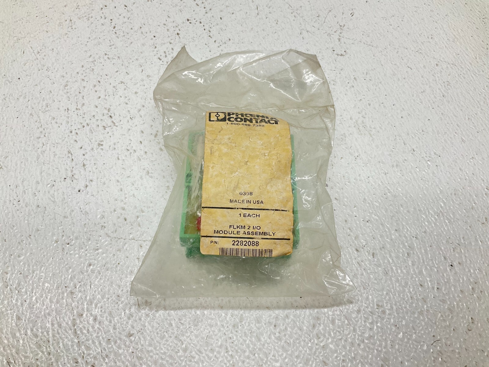 Phoenix Contact 2282088 I/O Module Assembly FLKM 2 New (TBI)