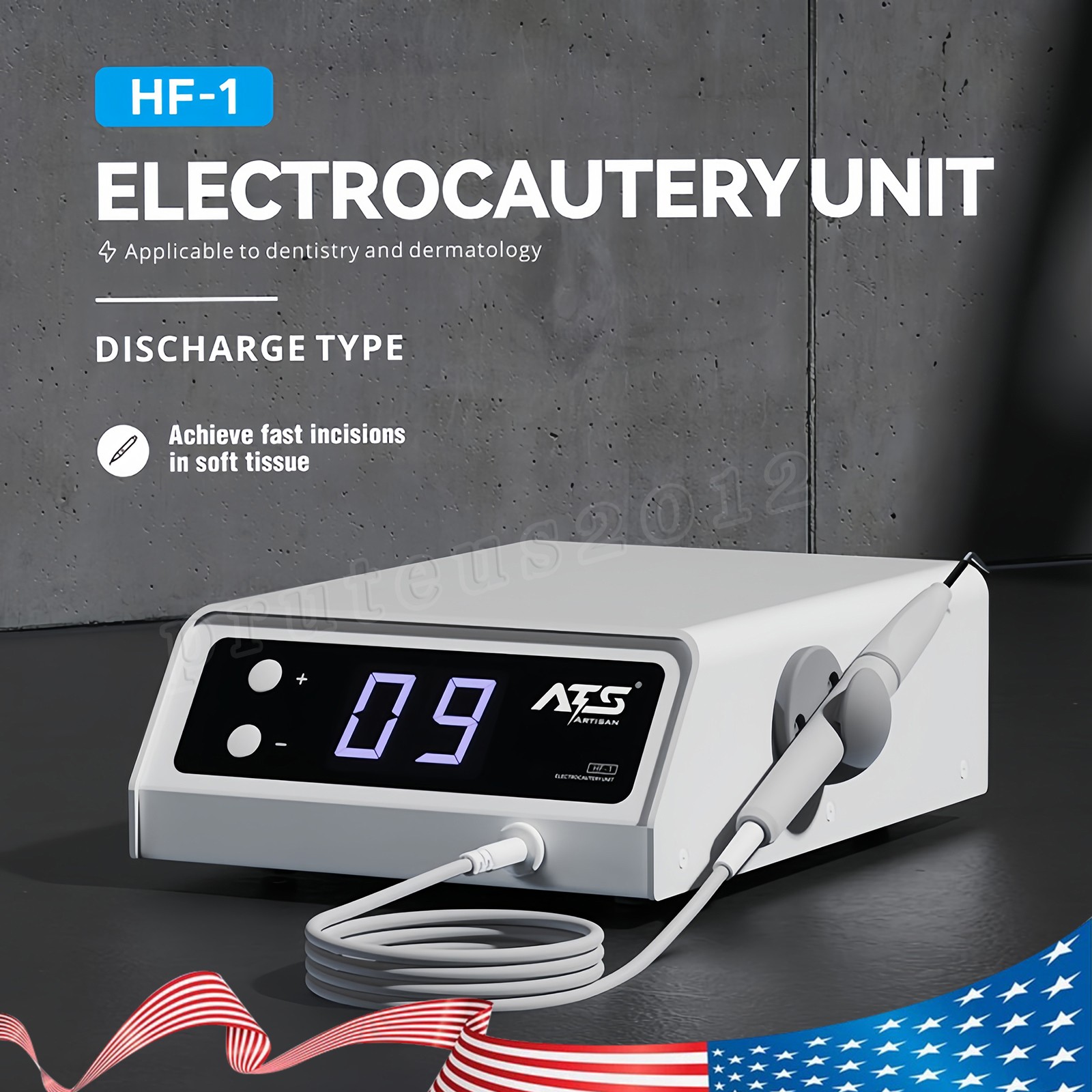 Electro Electrosurgery Unit Machine High Frequency Electric 9pcs Tips Dental