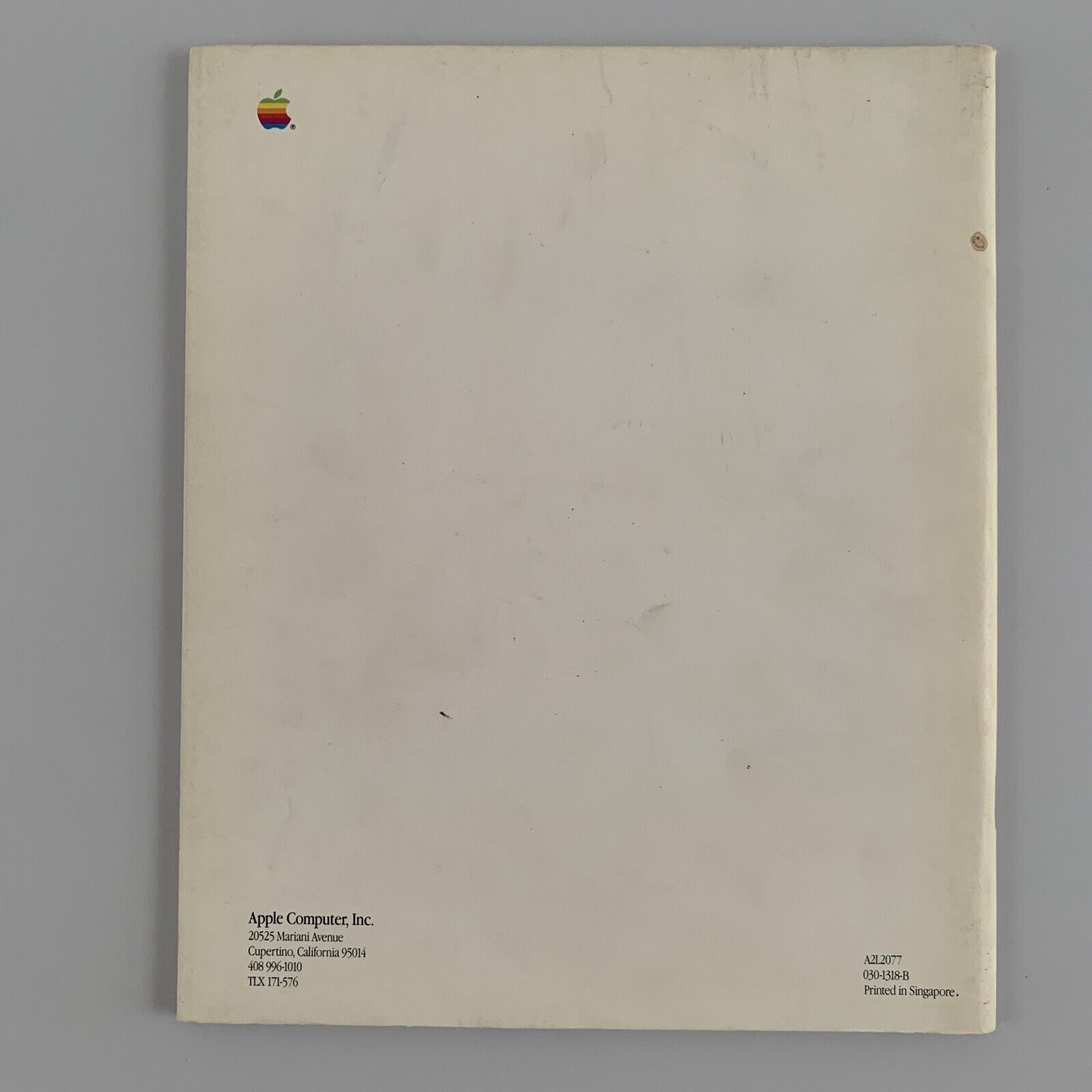 Apple II A touch of AppleSoft BASIC Tutorial Manual VTG 1986 #5