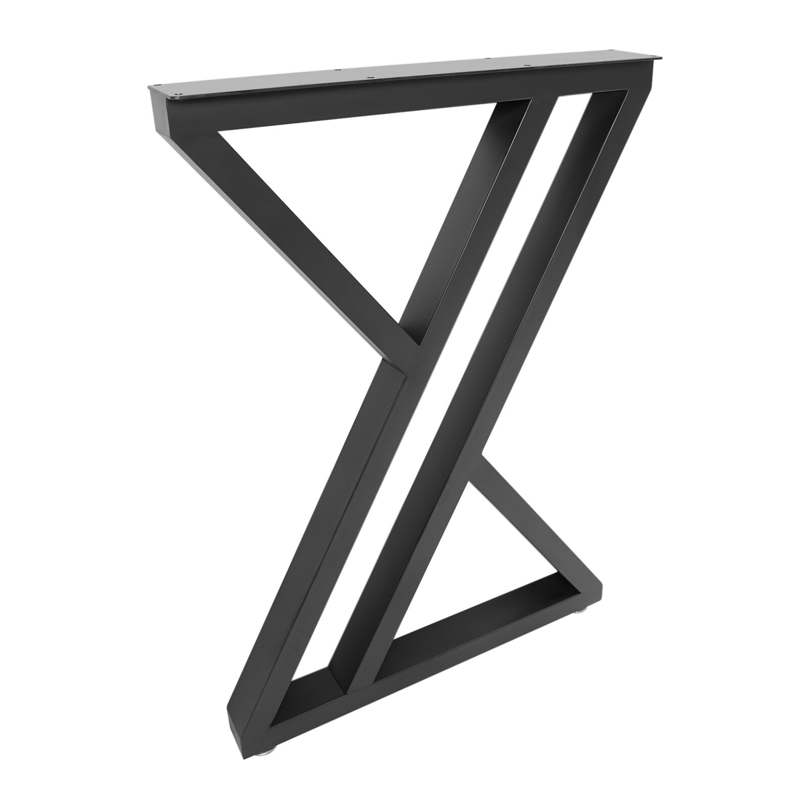 Modern Iron Table Legs X-Shaped Desk Legs Metal Furniture Dining Table Legs 2PCS