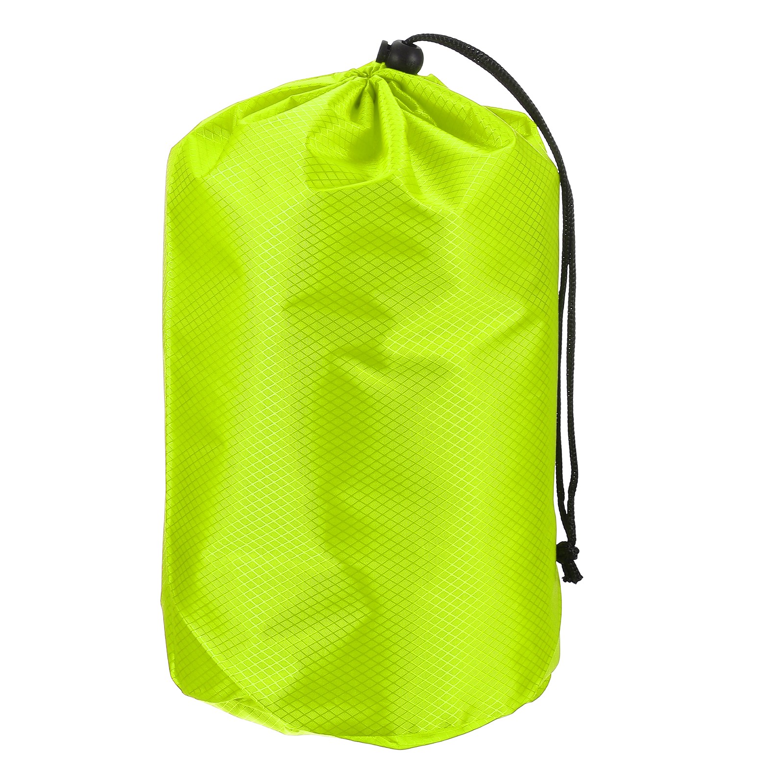 Stuff Sack, Nylon Waterproof Storage Sacks, 7x13Inch (Green)