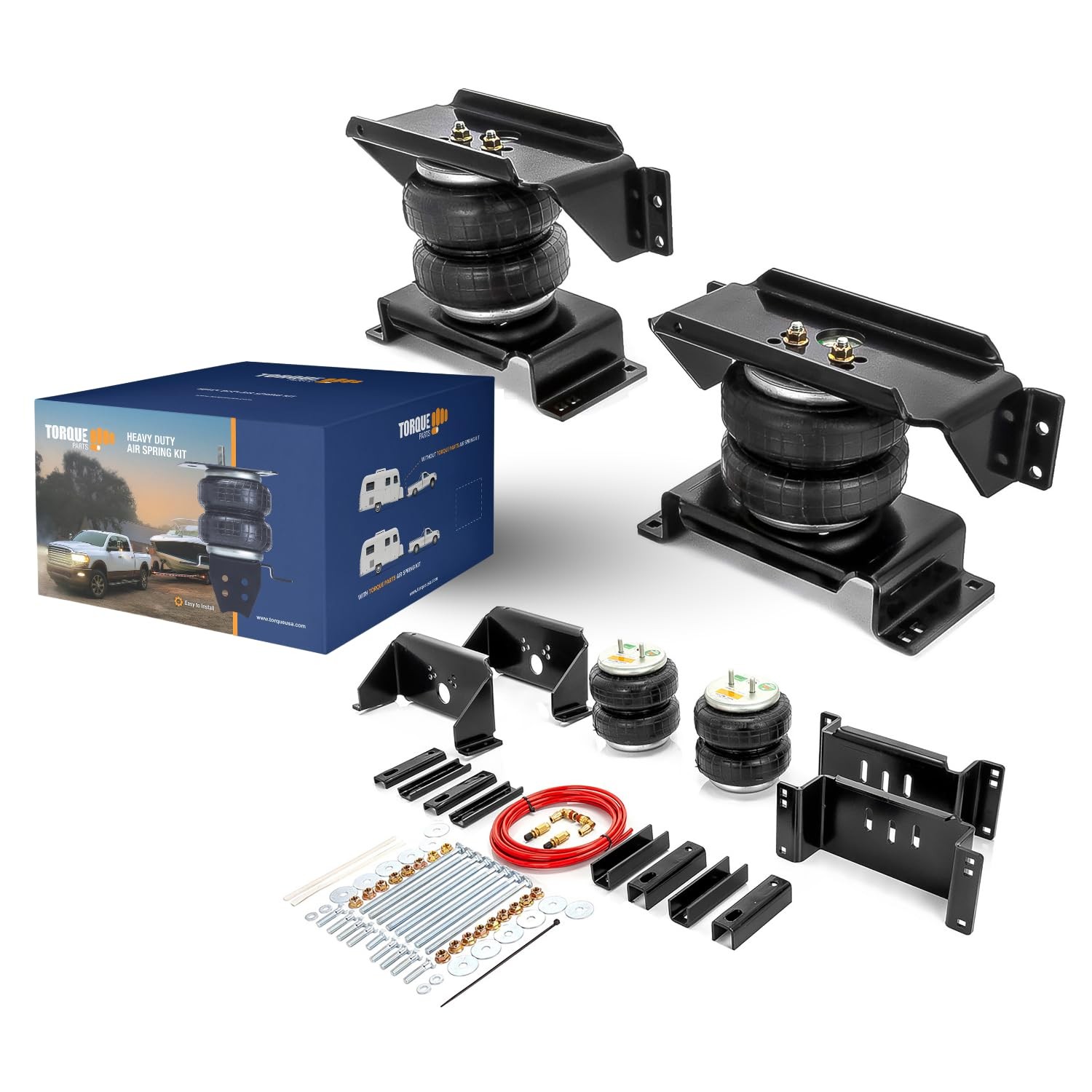 84-98 Ford F350 4WD 2WD Replace RideRite 2071 57215 Air Suspension Bag Kit