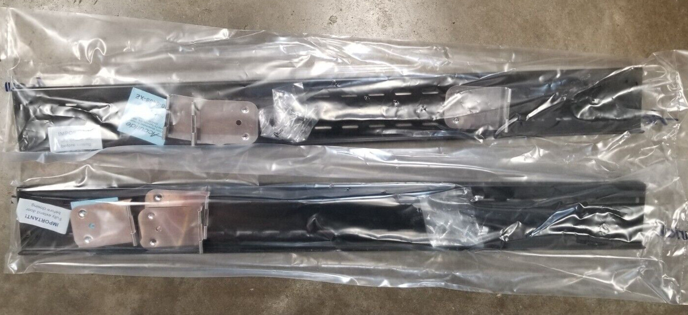 2 Pack 2 Kits Accuride Black Hinge Carrier Strip Kit 4180-0408-XE For 1332 1432