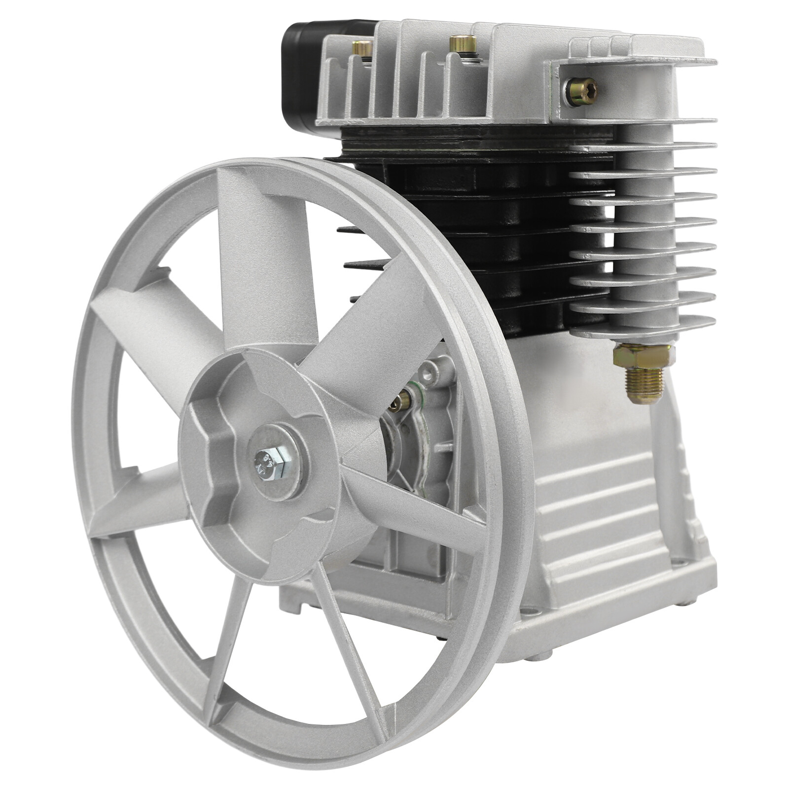 Air Compressor Pump Head Single Stage Twin Cylinder Air Compressor Pump Head