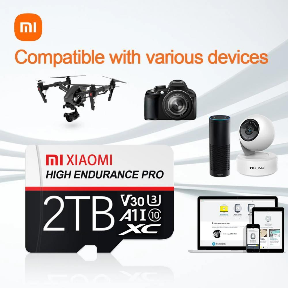 2TB Xiaomi Micro TF/SD Card 2TB A1 Class 10 SD Memory Card High Speed