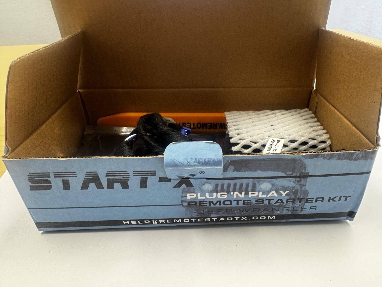 Start-X Remote Starter Kit Jeep Wrangler JL Gladiator JT Push To Start PTS