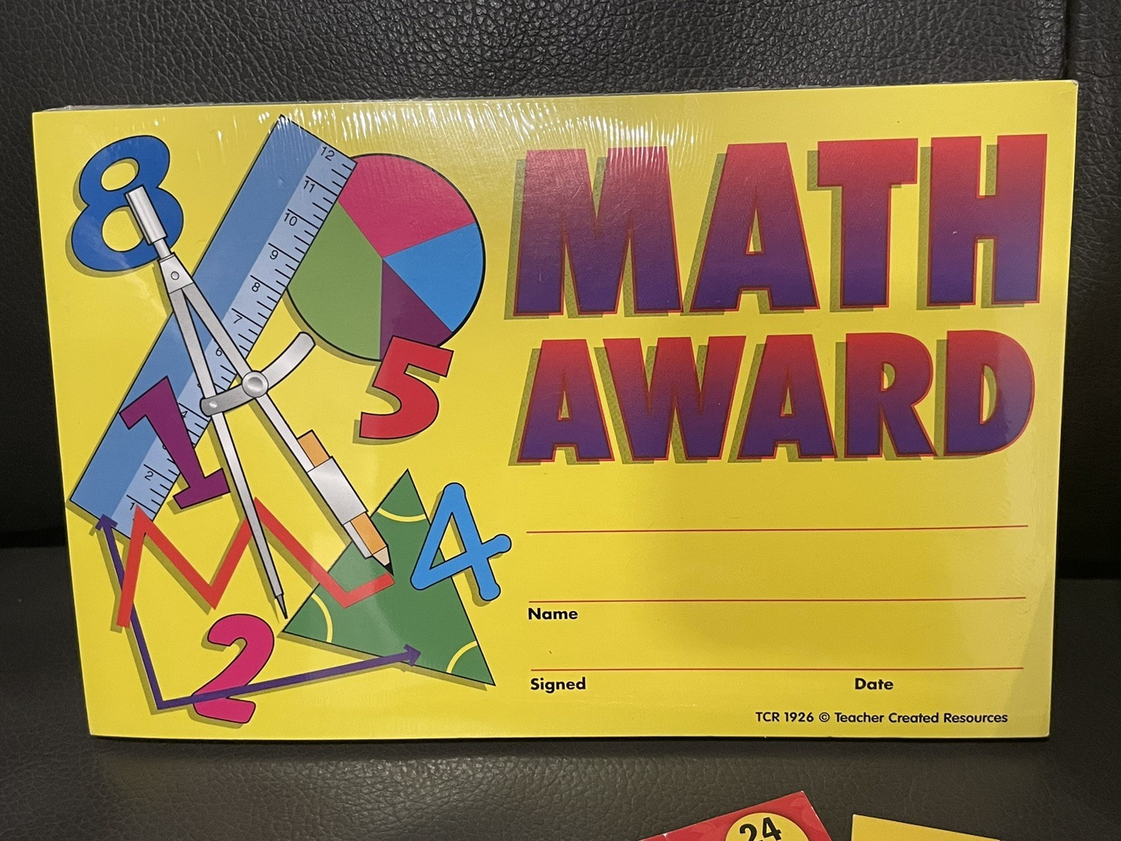 Teaching Tree Teacher Created Resources NEW 100 Pcs Math Awards Reading Rewards