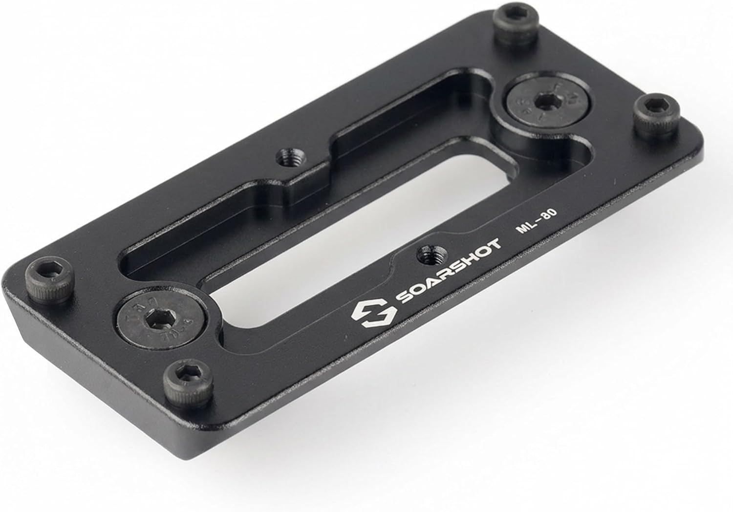 MLOK Arca Rail Adapter, Quick Release Dovetail Plate Compatible with Arca-Swiss