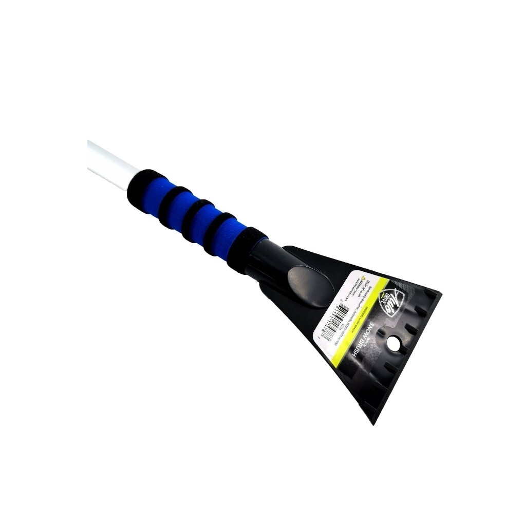 Auto Drive Aluminum Pole 35" Snow Brush and Ice Scraper