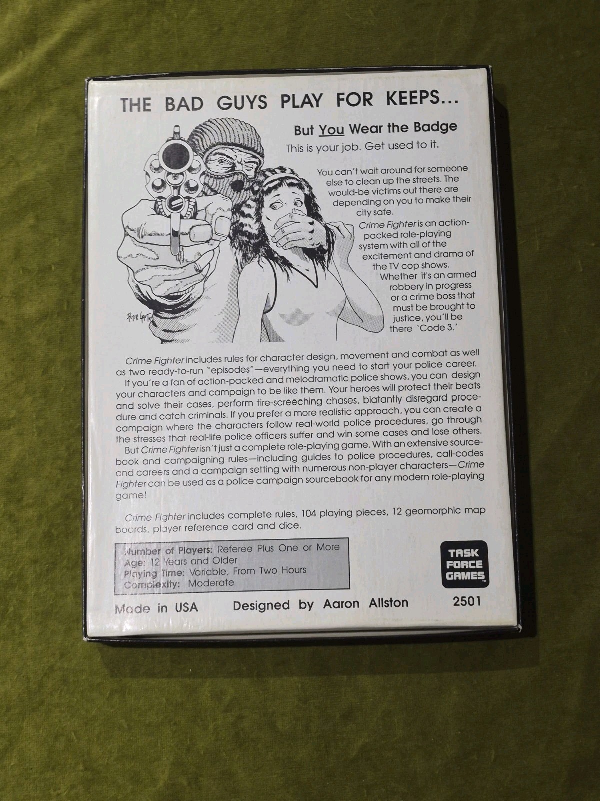 Crime Fighter - Task Force Games RPG