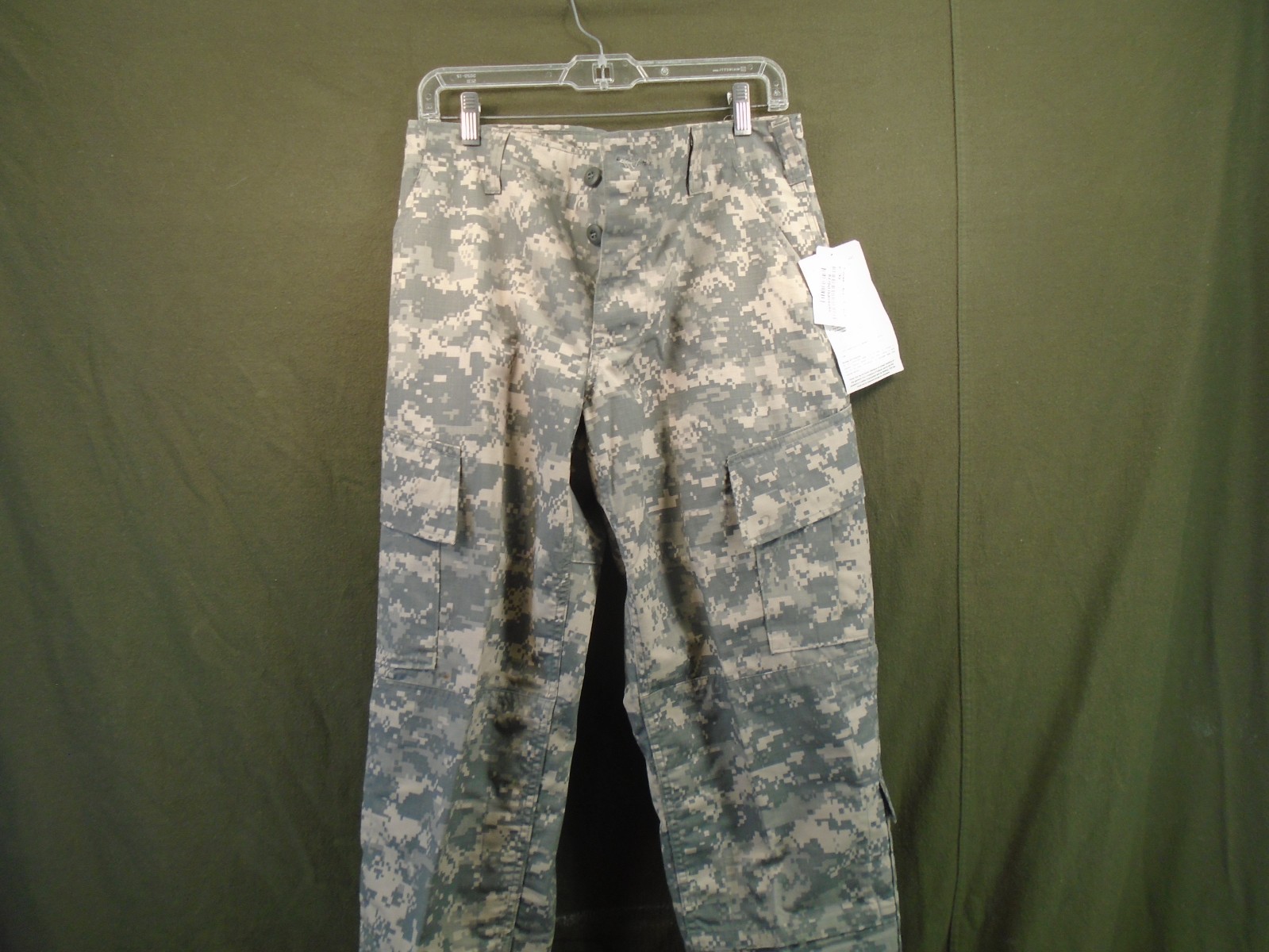 US Military Army Combat Uniform ACU Pants Size Small X-Short 2013 New USA 256-K